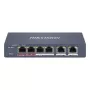 Hallittava kytkin Hikvision DS-3E1106HP-EI 6 porttia PoE Fast Ethernet