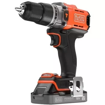 Akkuporaiskuväännin Black & Decker BCD383D1XC 18V 2Ah akkusarja