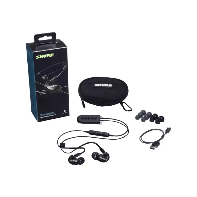 Shure SE215 korvanapit, musta | Shure
