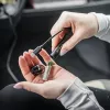 Ledlenser P3R musta taskulamppu — ladattava kompakti LED-avainperävalaisin