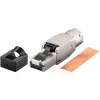 Goobay CAT 8.1 STP-suojattu, kenttäasennettava RJ45-liitin (61130)