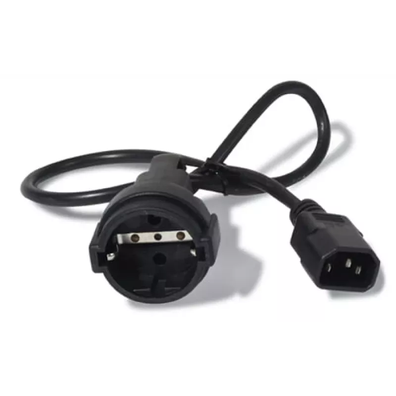 APC AP9880 virtakaapeli musta 0,6 m C14-liitin CEE7/7