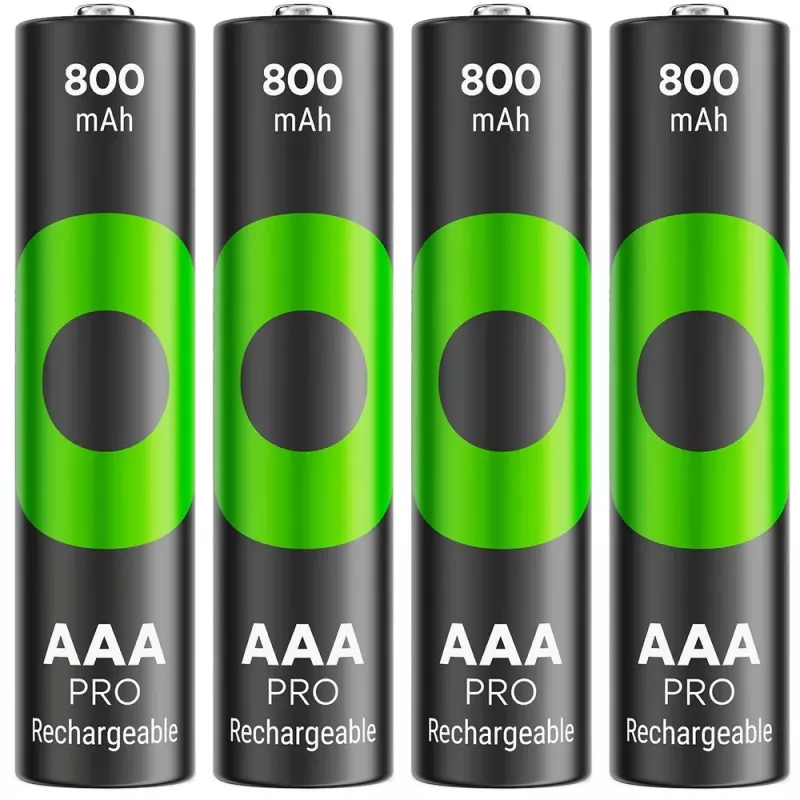 Paristot R03/AAA NI-MH 800mAh kuplapakkaus 4 kpl PRO