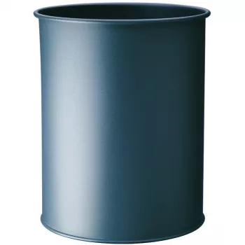 DURABLE jäteastia metalli pyöreä 15 litraa antrasiitti