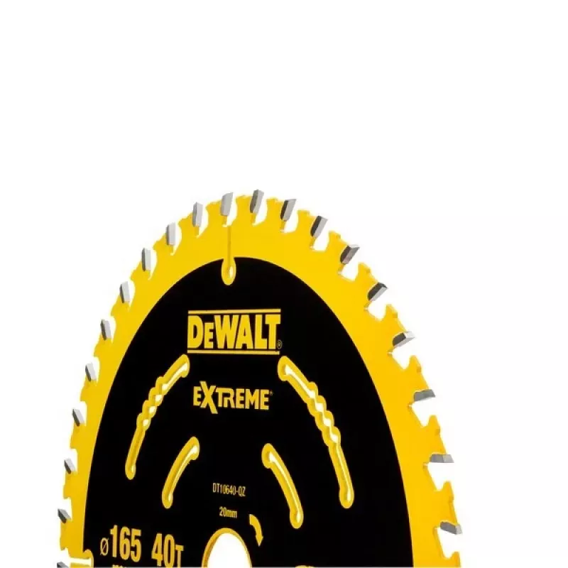 DeWALT DT10640-QZ Extreme pyörösahan terä, 165 mm, 40 hammasta, 20 mm reikä, puulle