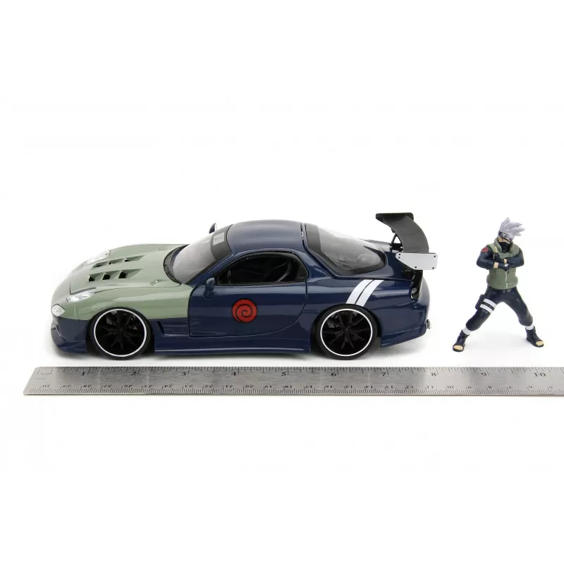 Jada Toys NARUTO - Kakashi Hatake & 1993 Mazda RX-7 1:24