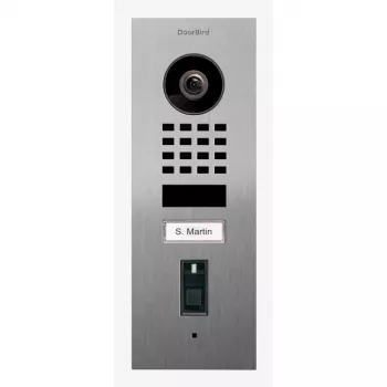 DoorBird IP-video-oviasema D1101FV sormenjälki ruostumaton teräs V2A (423872172)