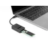 DeLOCK yhdistelmämuunnin M.2 NVMe PCIe SATA SSD USB Type-C 10 Gbit/s