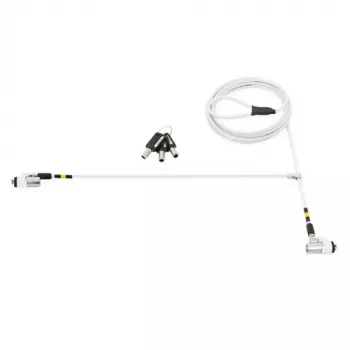 Mobilis ohut Twin Rotating - turvakaapelilukko - 1,8 m