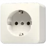 JUNG 620 A - tyyppi F - norsunluu - 250 V - 16 A - 61 mm - 61 mm