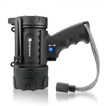 everActive SL-500R Hammer uudelleenladattava LED-valonheitin, 500 lm, IP67, USB-C, musta