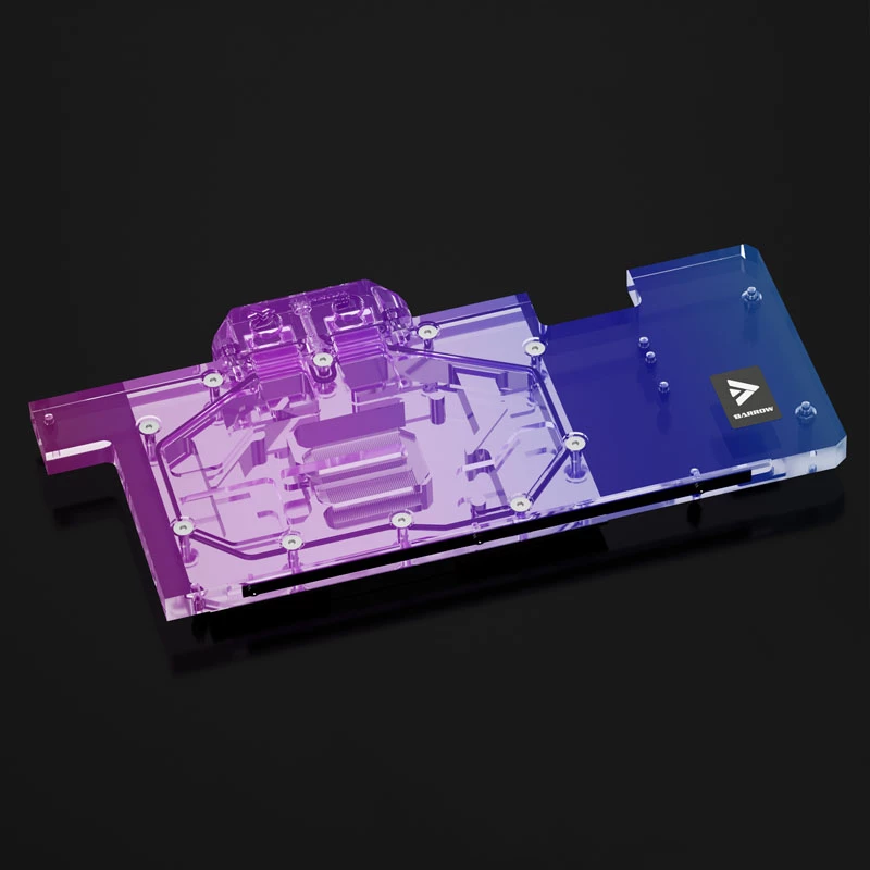 Barrow LRC2.0 Full-Coverage-GPU-vesijäähdytin ASUS TUF 3070 Aurora RGB (BS-AST3070-PA2)