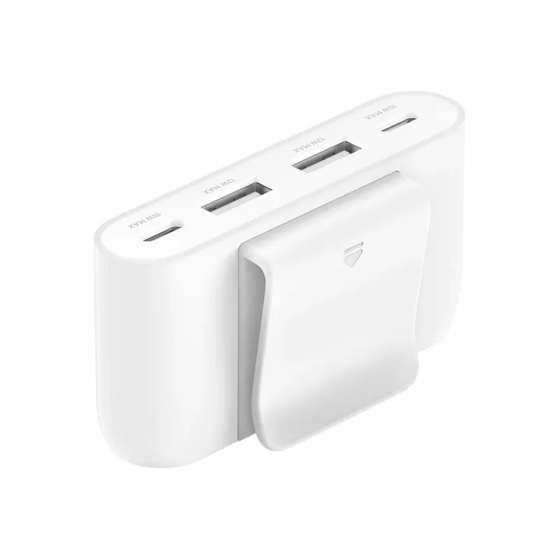 USB Type-C -keskitin Belkin BUZ001bt2MWHB7 2 m valkoinen