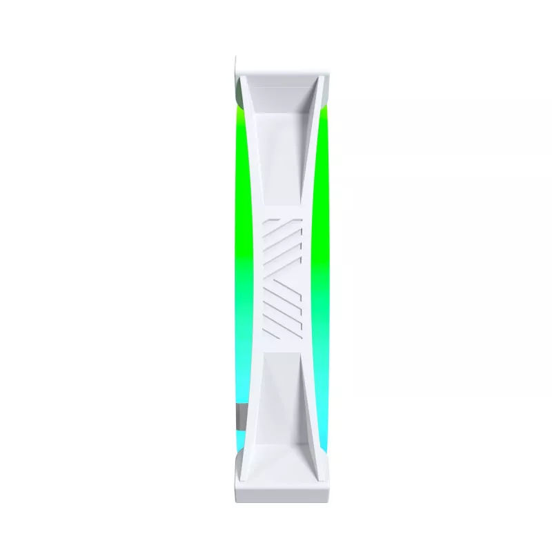 MONTECH RX120 PRO valkoinen 120mm ARGB Reverse Blade 3 kpl:n pakkaus