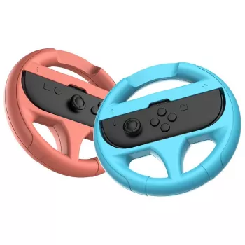 Subsonic 2 kpl:n pakkaus rattiohjaimia Switch & Switch 2 punainen turkoosi
