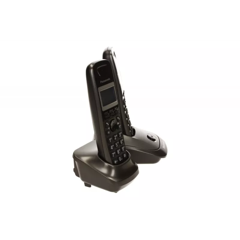 Panasonic KX-TG2512 DECT-puhelin harmaa numeronäyttö