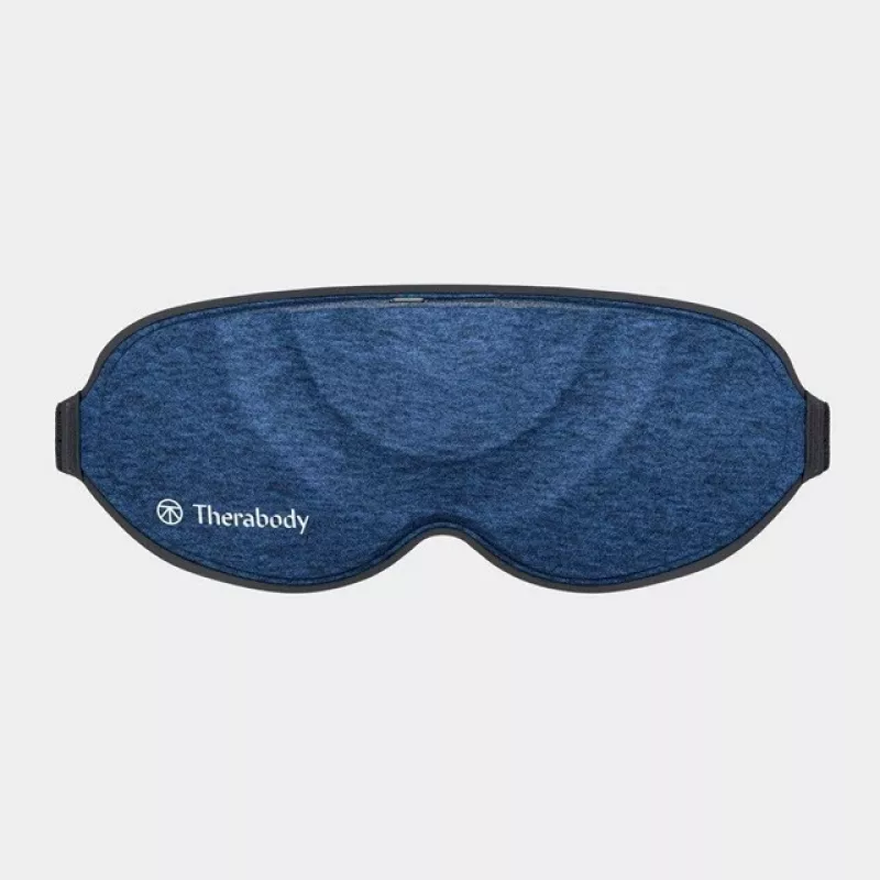 Therabody SleepMask hierontalaite kasvoille musta, sininen