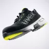 Uvex 85438 Unisex aikuisten turvakengät musta lime polyuretaani mikronahka