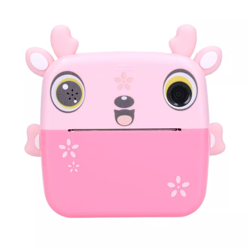 Extralink sarja | lämpötulostin EPP-005 pinkki + lämpöpaperi 3 rullaa | fawn