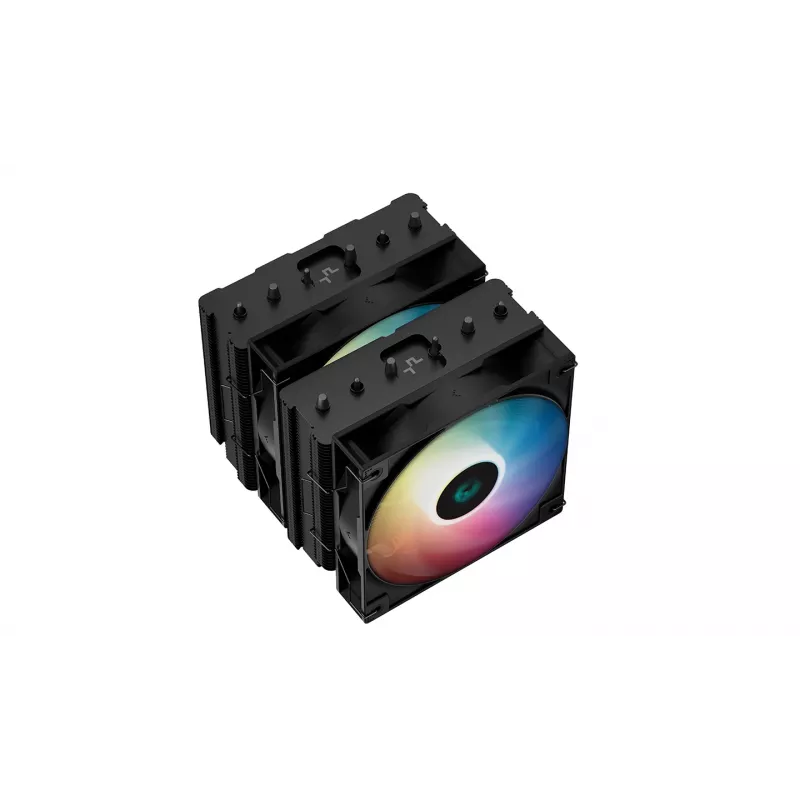 DeepCool AG620 BK ARGB prosessorin ilmajäähdytin 12 cm musta, valkoinen 1 kpl