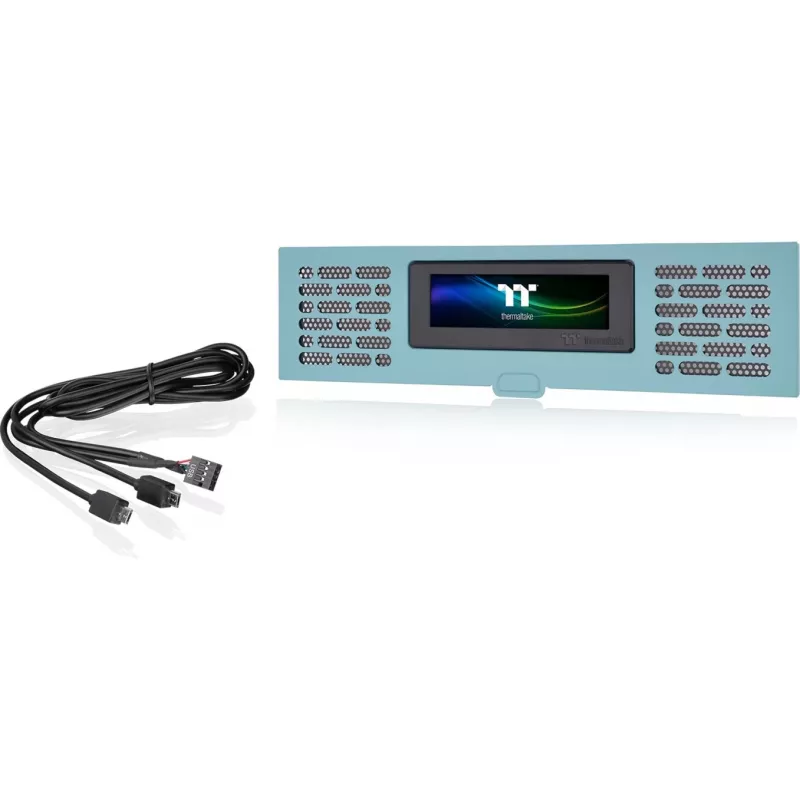 AC-067-OOCNAN-A1, Full-Tower, LCD-paneelisarja, turkoosi, 5 V, 14 W, 277,5 mm