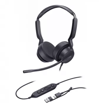 Yealink kuulokemikrofoni UH42 SE Dual Teams USB-C/A