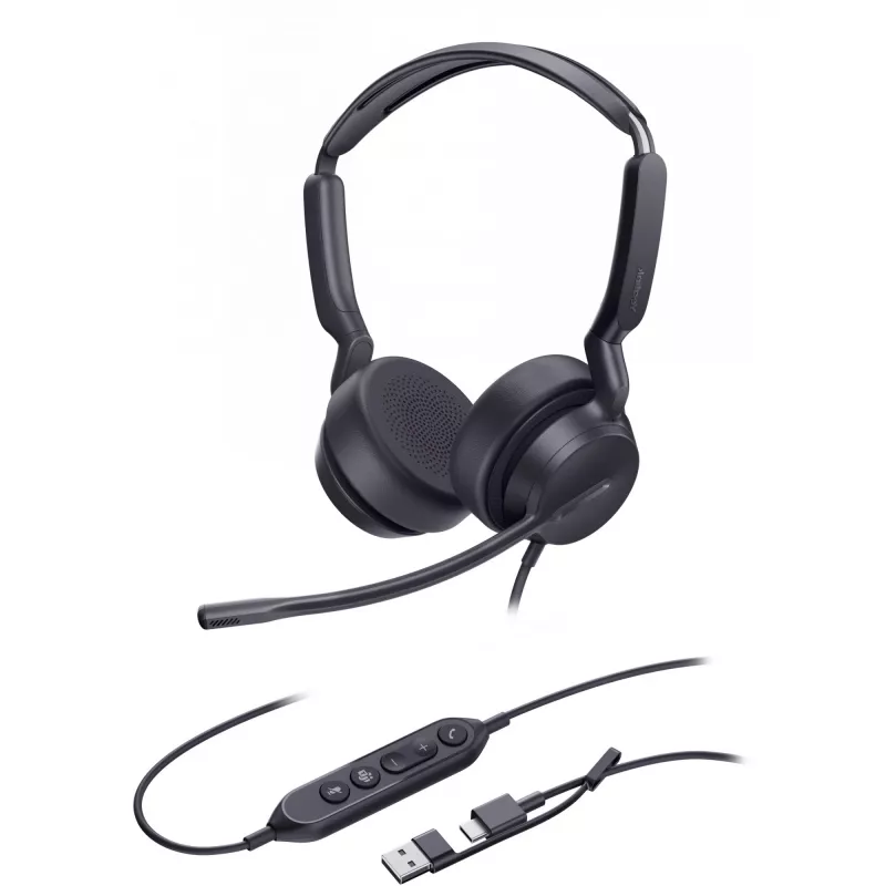 Yealink kuulokemikrofoni UH42 SE Dual Teams USB-C/A