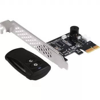 SilverStone SST-ES02-PCIe - kaukosäädin PC:n virta päälle/pois