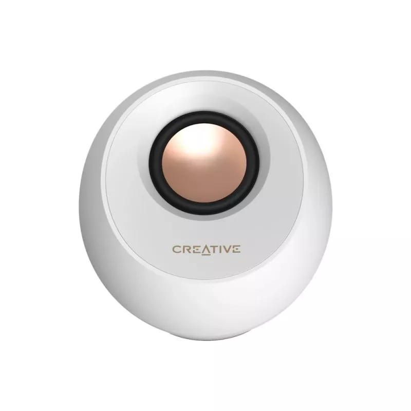 Creative Labs Pebble Pro valkoinen Klinke USB-A/C Bluetooth-digitaalivahvistin - kaiuttimet - Bluetooth 5 (51MF1710AA003)