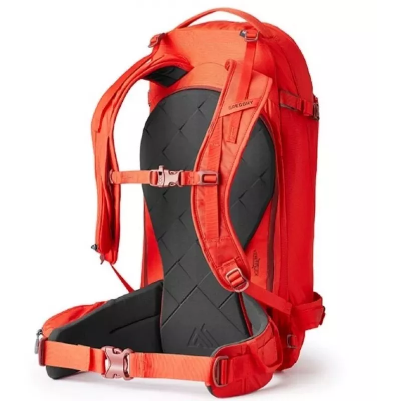 Gregory Targhee vaellusreppu M/L 32 L punainen
