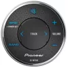 Pioneer CD-ME300 - ääni - johdollinen - painikkeet - IPX7 - musta - hopea