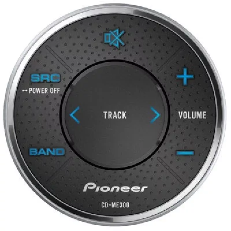 Pioneer CD-ME300 - ääni - johdollinen - painikkeet - IPX7 - musta - hopea