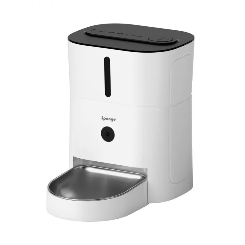 Älykäs lemmikkien ruokinta-automaatti kameralla Sponge SPONGE Pet Feeder Smart Camera