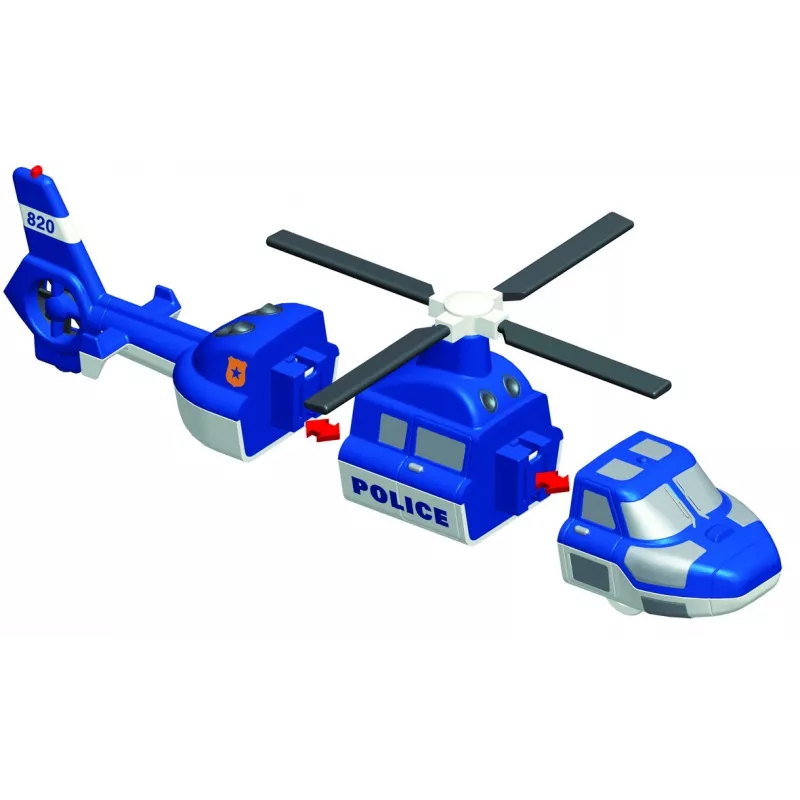 Ajoneuvosarja Popular Playthings Mix or Match Vehicles Police