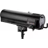 EUROLITE LED SL-1000 MFZ DMX valaisin ja flightcase — LED-liikkuva pää, DMX-ohjaus, moottoroitu zoom