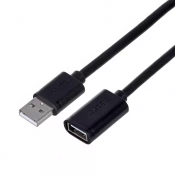 USB-jatkokaapeli Unitek Y‑C418GBK 5 m USB A - USB A USB 2.0, musta