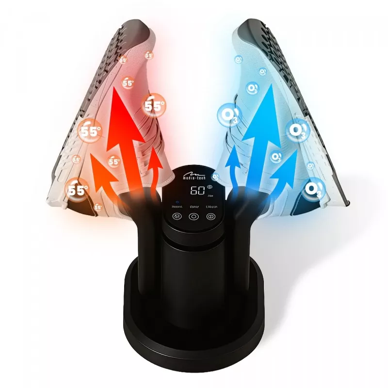 KENKÄKUIVAUSLAITE OZONE PRO+ MT6539 – kenkäkuivauslaite otsonidesinfioinnilla.