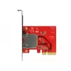 DeLOCK PCI Express > 1x ulkoinen CFexpress-paikka - kortinlukija (CF) - PCI Express x4 3.0 (91748)