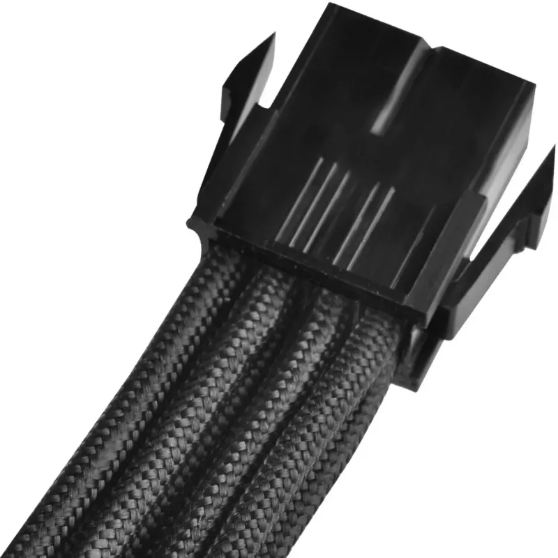 SilverStone SST-PP07-EPS8B 8-pinninen EPS – 4+4-pinninen ATX/EPS jatkojohto, 0,3 m, musta