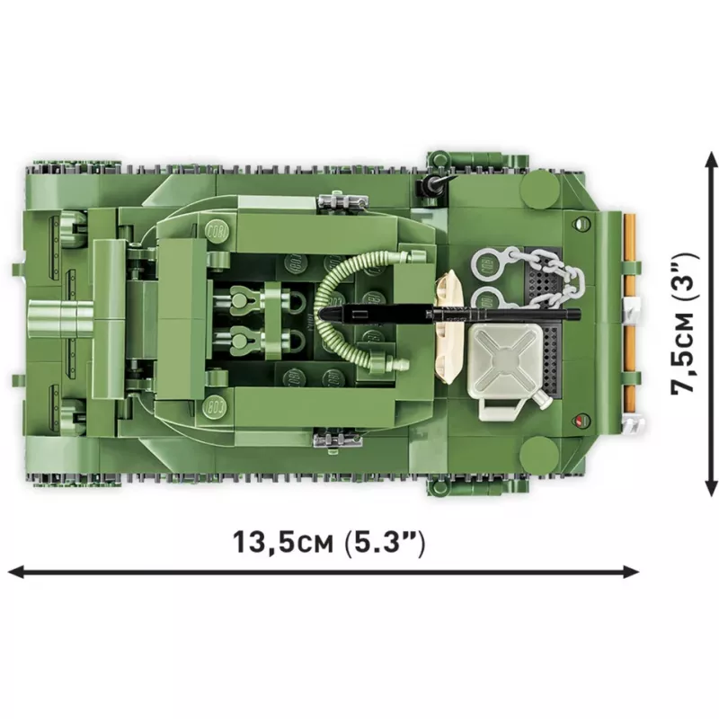 COBI-palikat H.M.C M8 Scott 525 osaa toinen maailmansota
