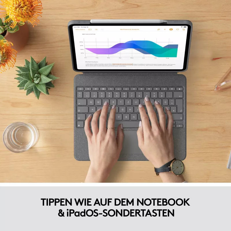 Näppäimistö kotelolla iPad Pro 12.9
