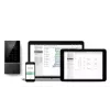 Ajanseurantalaite Safescan 125-0586 musta sormenjälki salasana älykortti