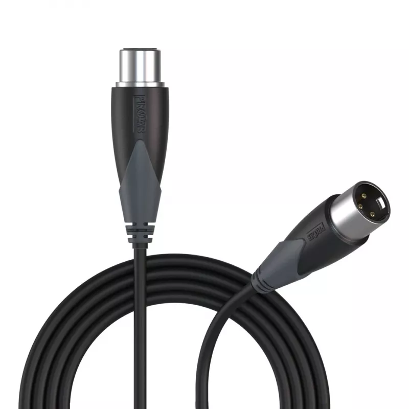 PROCAB CLA901/3 audiokaapeli 3 m XLR (3-napainen) musta, harmaa