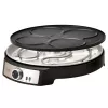Adler AD 3093 2-in-1 kaksipuolinen sähköinen letunpaistin, 1600 W, musta