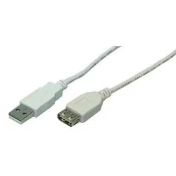 Logilink | USB 2.0 jatkokaapeli, | USB-A - USB-A USB A naaras | USB A uros