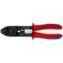 Knipex 97 21 215 B puristustyökalu musta, sininen, punainen