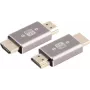 HDMI-A-adapteri ShiverPeaks 10-01055 8K metalli, HDMI Full-Size - HDMI Full-Size