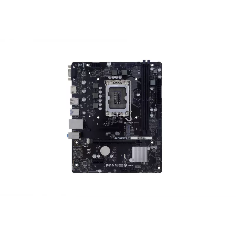 Emolevy Biostar H610MHC 2.0 Intel H610 LGA 1700 micro ATX