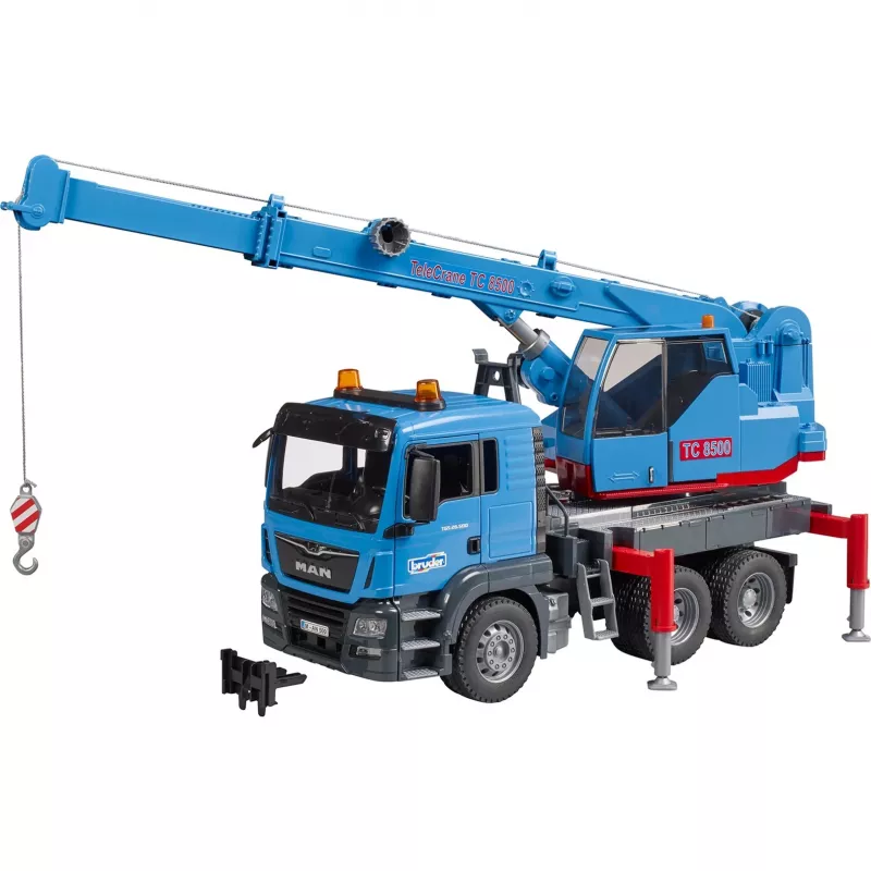 BRUDER MAN TGS nosturiauto sininen ABS 03771