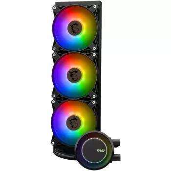 MSI MAG CORELIQUID E360 tietokoneen jäähdytysjärjestelmä emolevy, prosessori nestemäinen jäähdytyssarja 12 cm musta